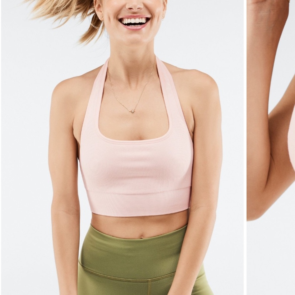 Fabletics piper seamless bralette halter style